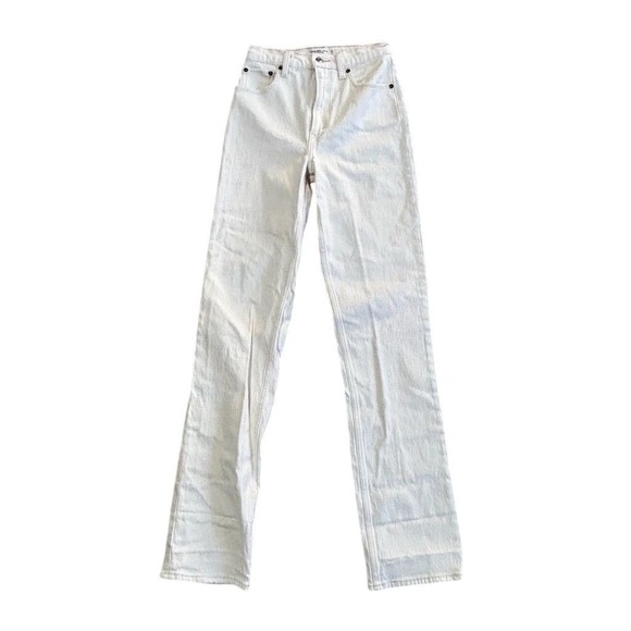 abercrombie kids Denim - Abercrombie Women's Beige '90s Straight Ultra High Rise Jeans Size‎ 25